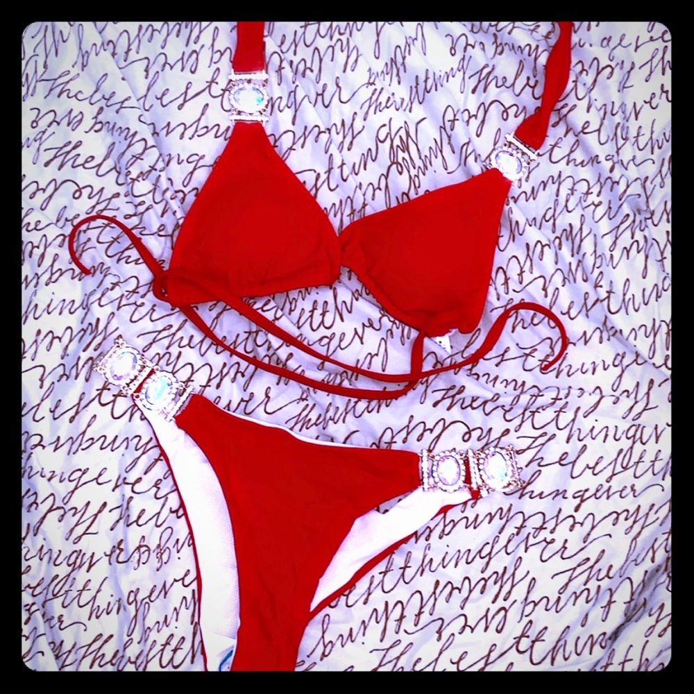 Red bikini